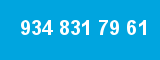 934 831 79 61 934 831 79 61